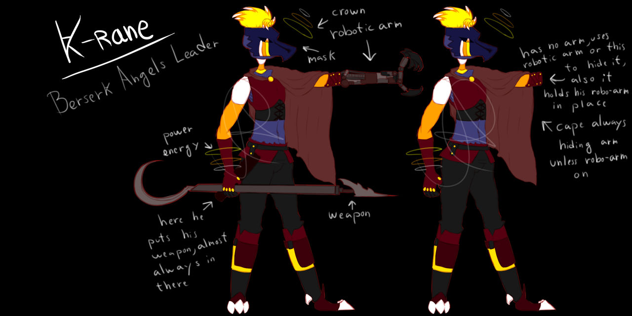 K .:REDESIGN FOR WIZARD WORLD:. -Berserk Angels- by Shina-X on DeviantArt