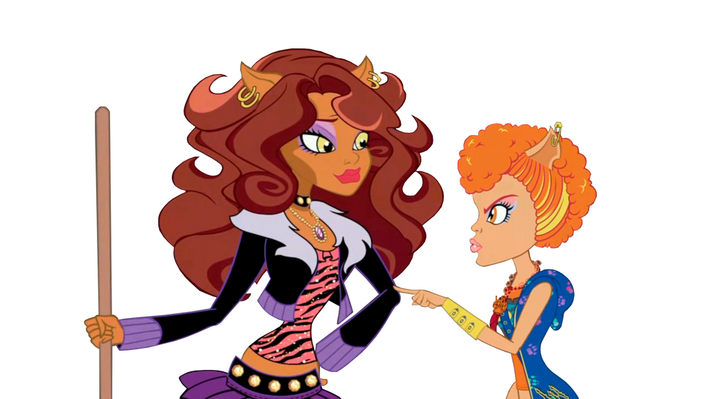 Clawdeen and Howleen Vector by TammyCatt59 on DeviantArt