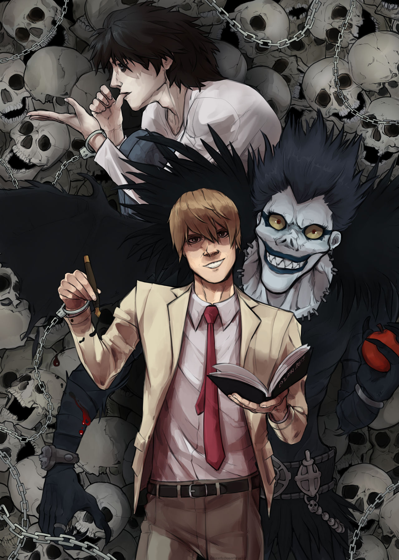 Death Note by GhastlyInnerWorld on DeviantArt