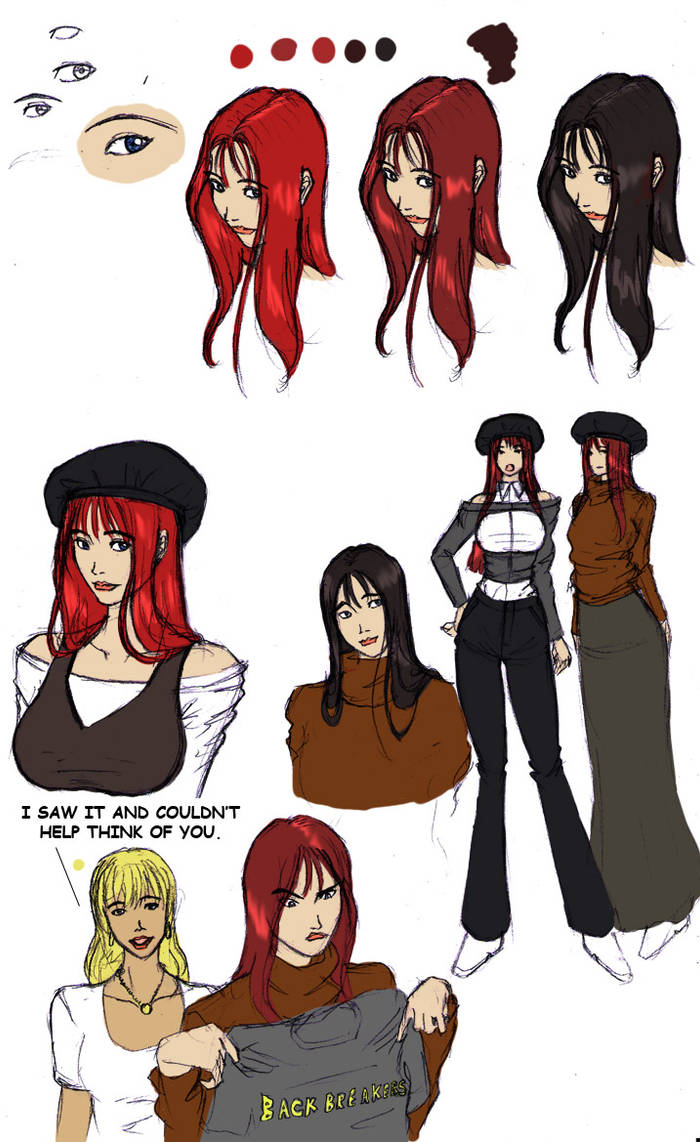 Victoria Character Design by Bonjman on DeviantArt