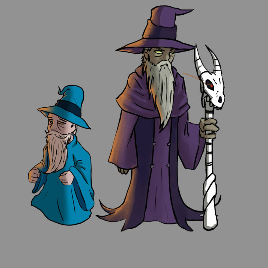 Fanart: Magic Rampage Wizard and Warlock by IgnisYik on DeviantArt