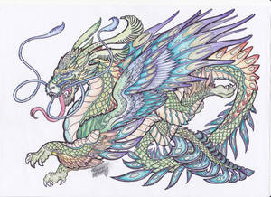 Dragon Coloured