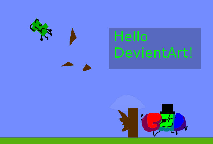 Hello DevientArt! by UsersFromUnvalid on DeviantArt
