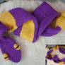 Prototype: Ekans scarf - for sale!