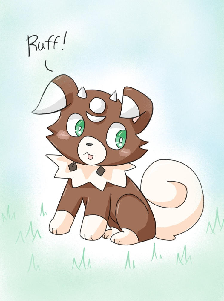 Rocket Ruff Rockruff by AnySketches on DeviantArt