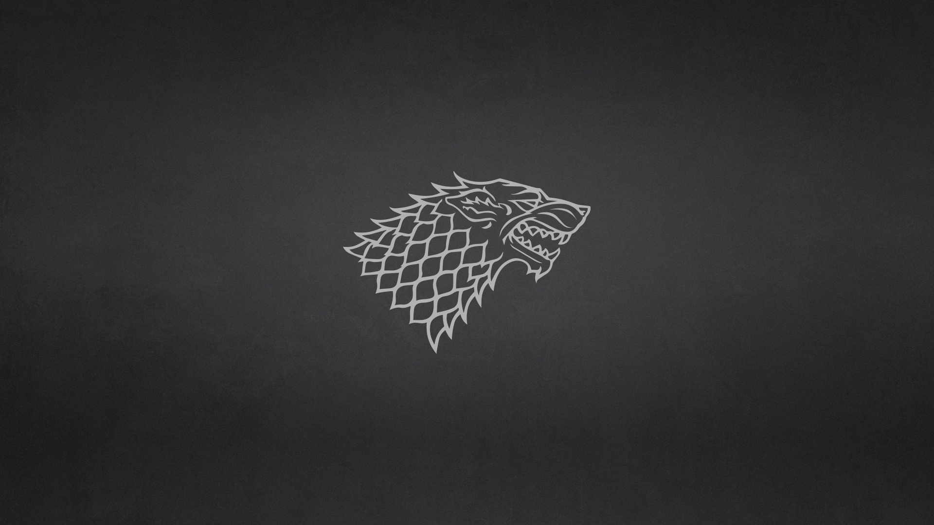 Game Of Thrones House Stark Minimalist Wallpaper By Elbarnzo On