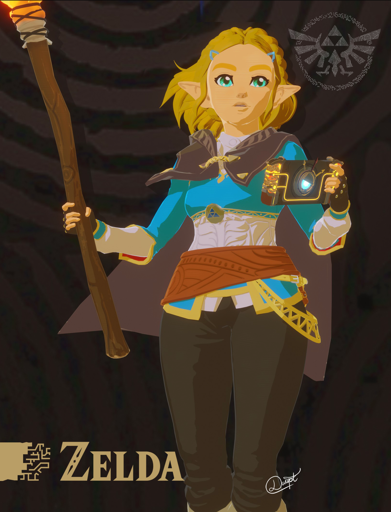 The Legend Of Zelda Tears Of The Kingdom Poster by edmaxxwtf on DeviantArt