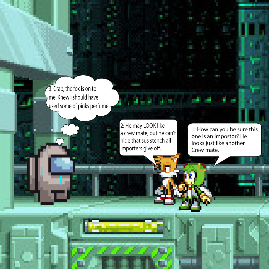Op Tails Tails would be OP in Amoung us by Eladermoon on DeviantArt