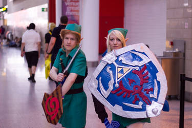 Young Link and Adult Link - MCM London