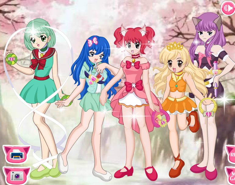 mew mew power game by nessyc on DeviantArt