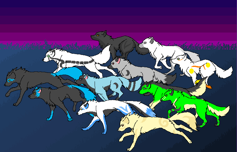 Kruegenator's Wolf Pack by Kruegenator24 on DeviantArt
