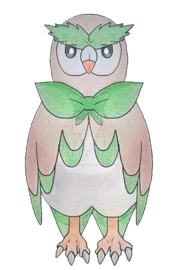 Rowlet's evolution by Naoki-de-Robespierre on DeviantArt