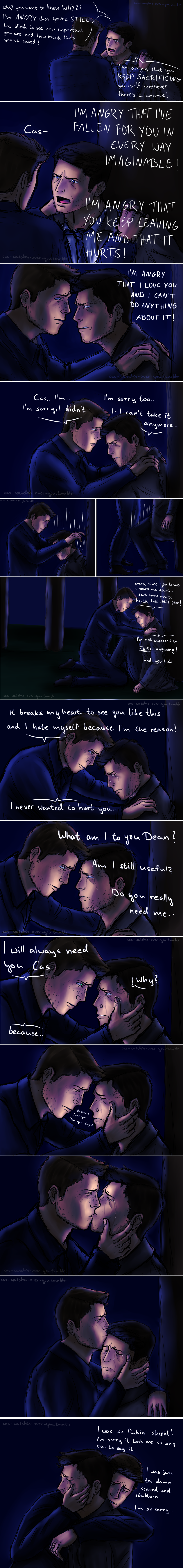 12x09 destiel comic part 2