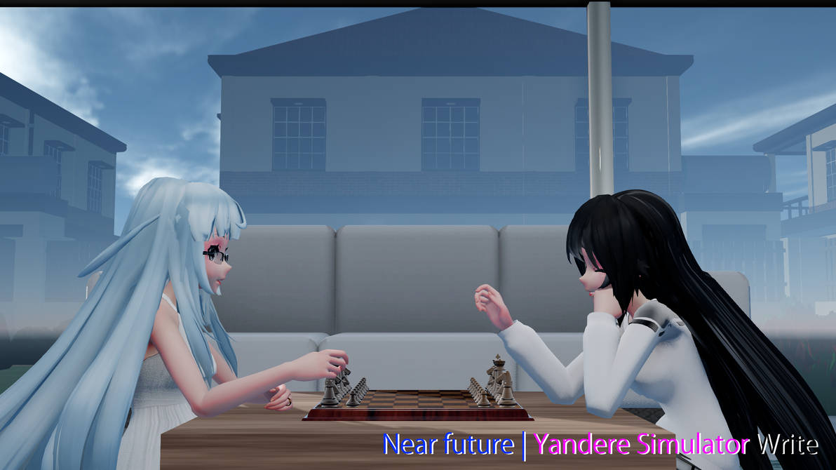 Jason Write Megami and Ayano plays chess years later v2 by JasonWrite96 on DeviantArt