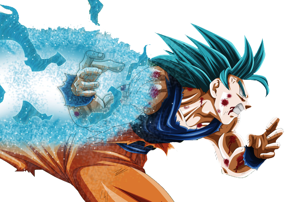 Dragon Ball Z Goku Blue Hair Costume - wide 3