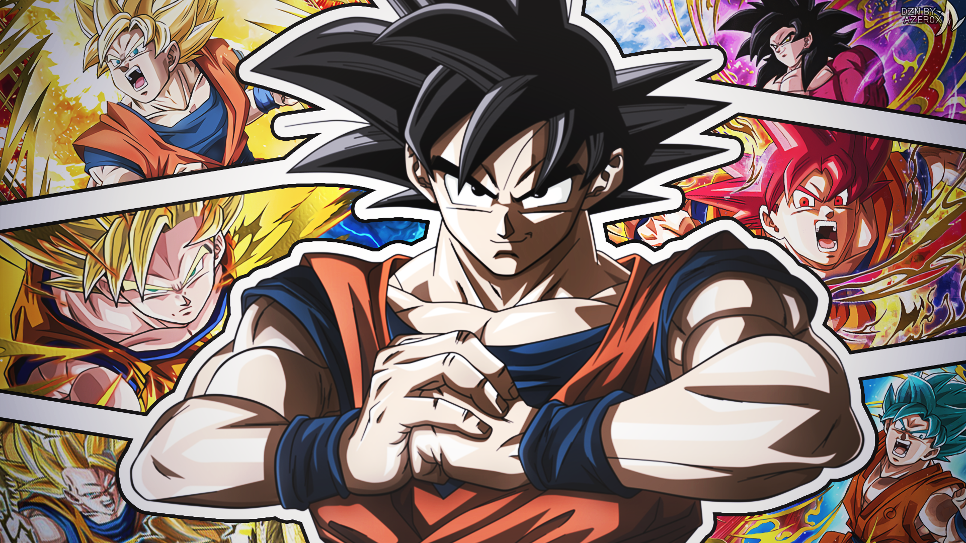 Dragonball Z Evolution Goku Transform by djpaint96 on DeviantArt