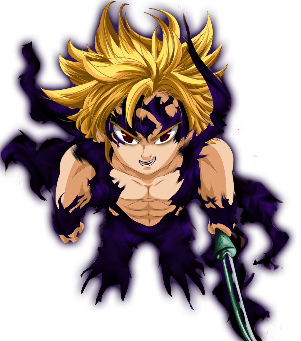 Meliodas Render anime Nanatsu No Taizai by HadyRyu on DeviantArt