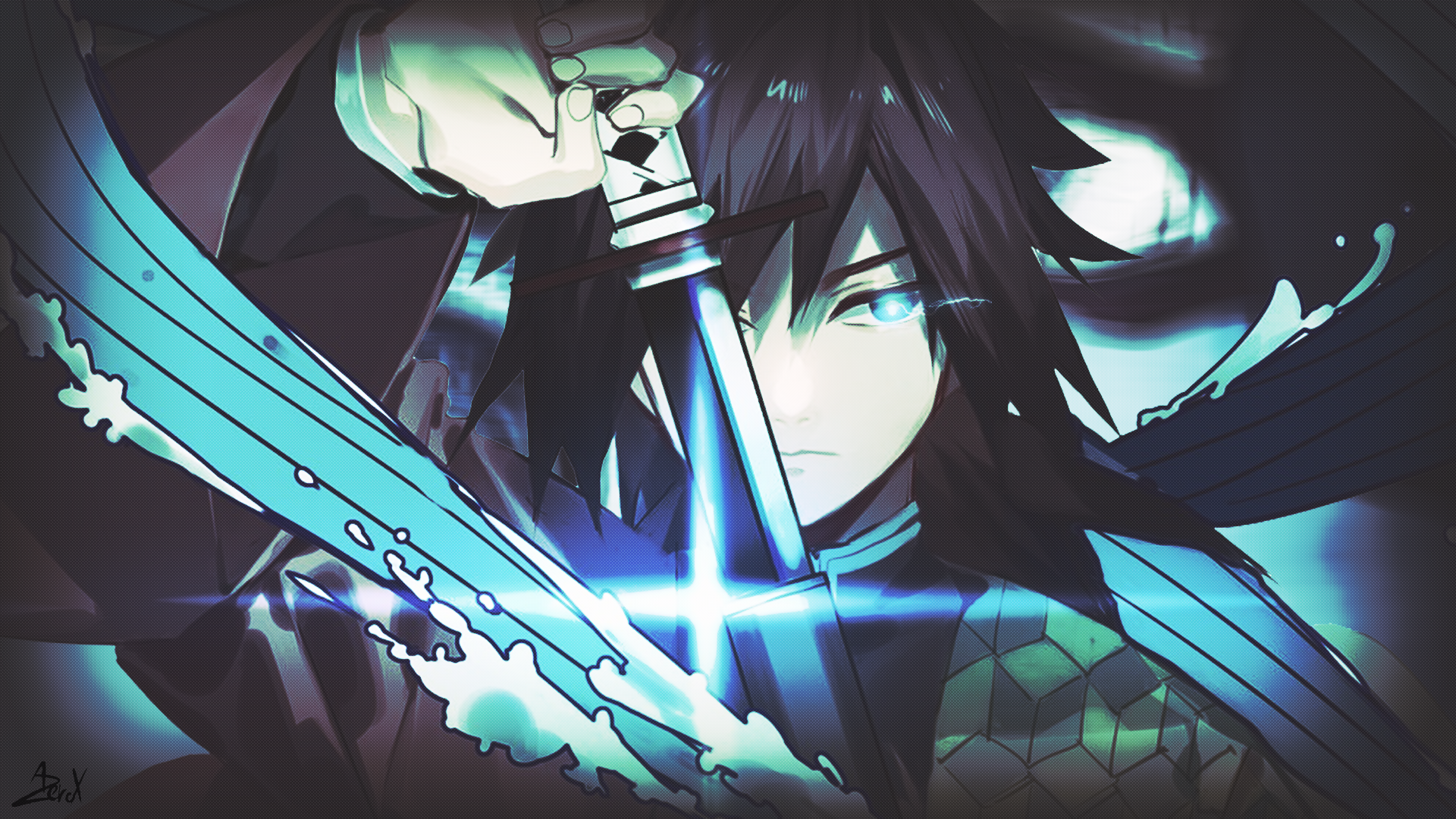 GIYUU TOMIOKA ! by TheAZER0X on DeviantArt GIYUU TOMIOKA ! by TheAZER0X on DeviantArt