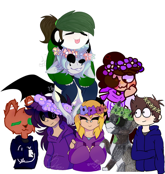 Our world of flower crowns [Collab]