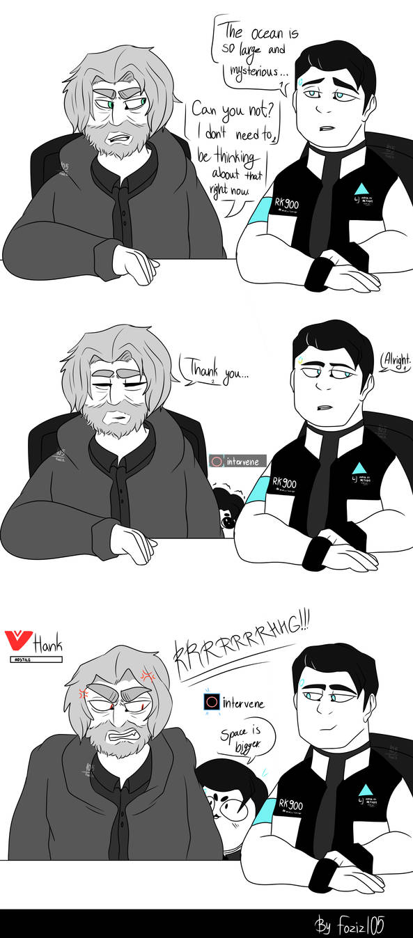 Deep Thoughts (dbh comic) by Foziz105