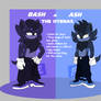 Bash and Ash The Hyenas [Sonic OCs]