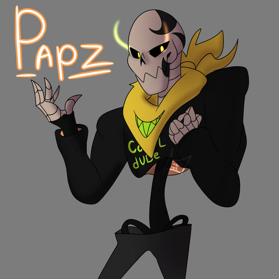 Papz (Gang!Papyrus) 2.0 by Foziz105