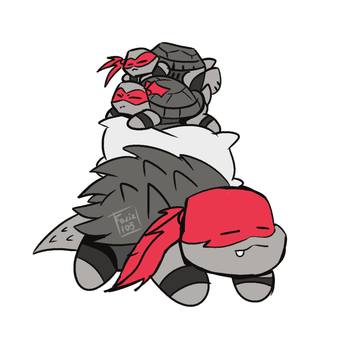 Raphie Pile by Foziz105 on DeviantArt