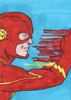 The Flash Sketch Card - ECCC 2018