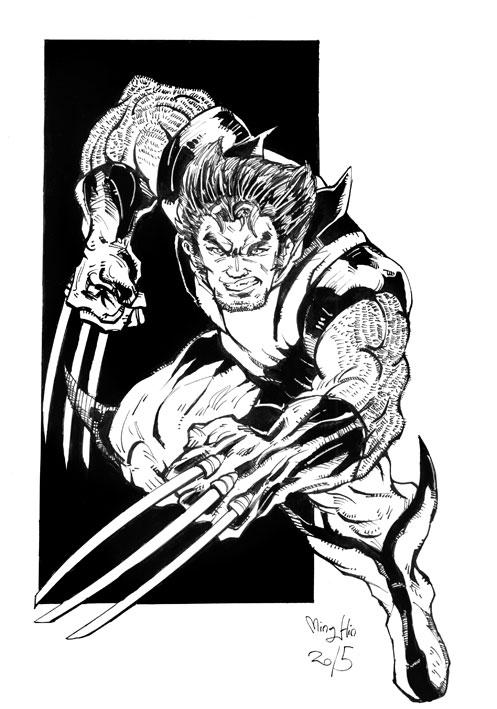The Wolverine Unmasked by minghin on DeviantArt