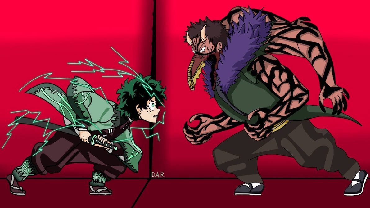 Demon Slayer Deku by GracefulArt693 on DeviantArt