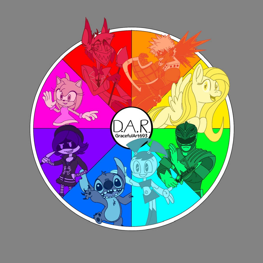 Deviantart Color Wheel Collab Color Wheel Challenge part 1 by GracefulArt693 on DeviantArt