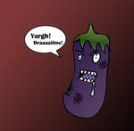 Undead Eggplant by T3hKeeper