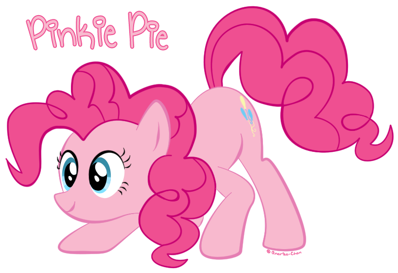 Pinkie Pie Crouching