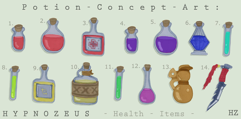 Potion Inflation Potion Concept Art by HypnoZeus on DeviantArt