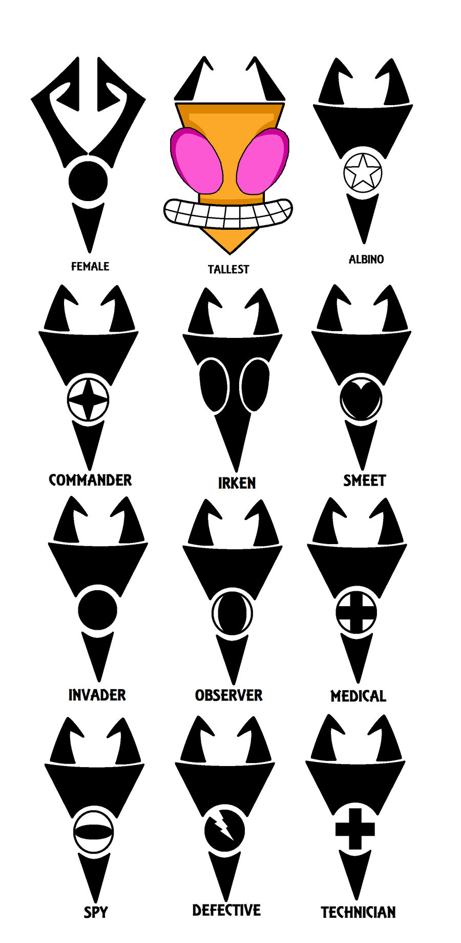 Irken Symbols