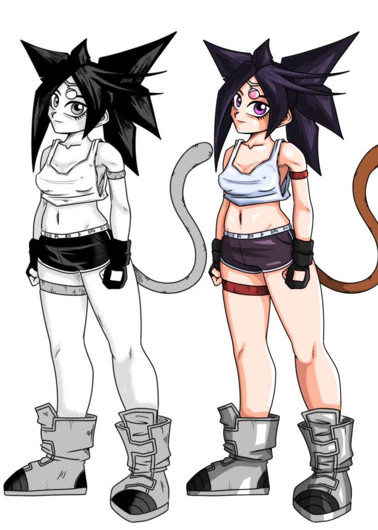 Manga Arly VS Color Arly by SuperBigadin3D on DeviantArt
