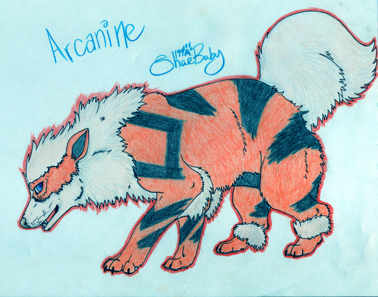 Arcanine woof