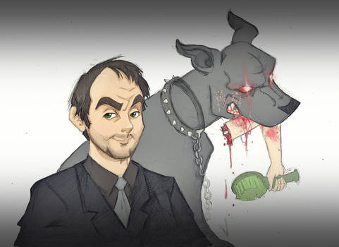 Crowley and Hellhound 2