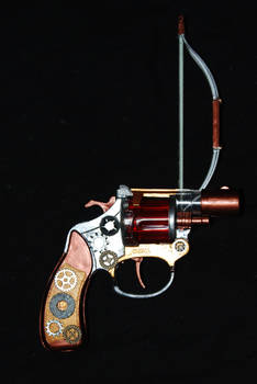 Small Steampunk Gun with Bow
