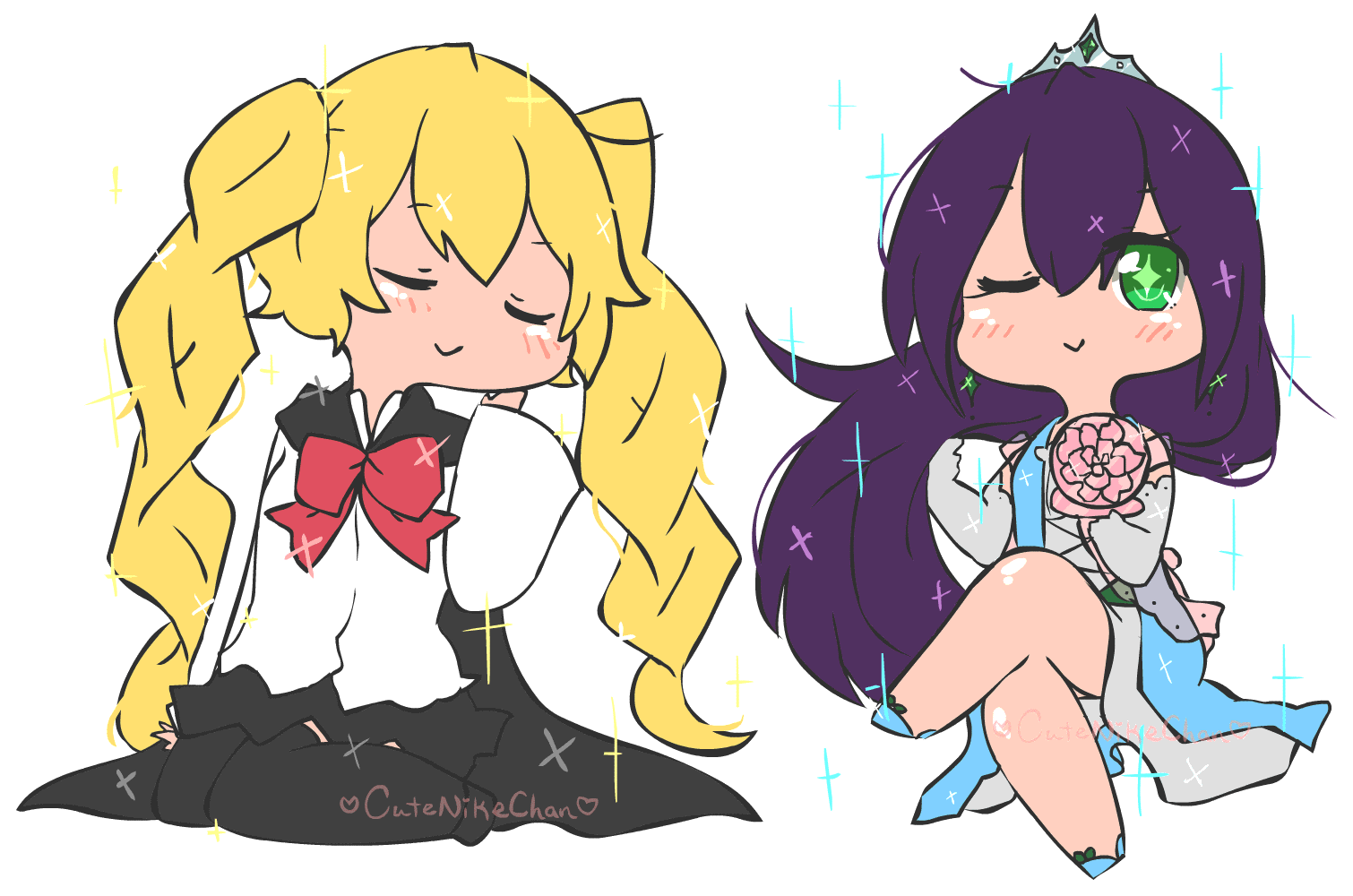 Shiny Sparkles Samples by CuteNikeChan Shiny Sparkles Samples by CuteNikeChan