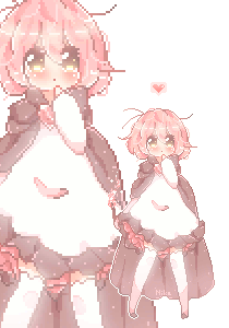 Little Pink Mage by CuteNikeChan