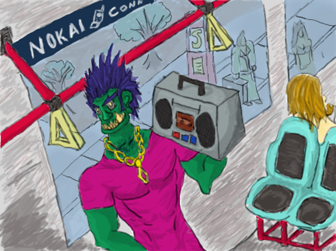Orc Rapper Rapper orc by EKM on DeviantArt