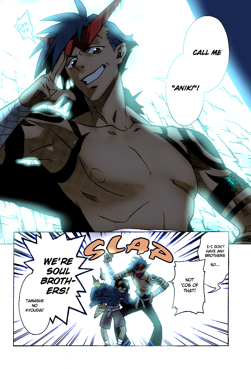 Tengen Toppa Gurren Lagann-Ch.1 Pg.9 Color by Destroys30 on DeviantArt