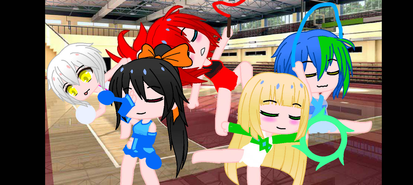 HSDXD Girls performing rhythmic gymnastics by Destroys30 on DeviantArt