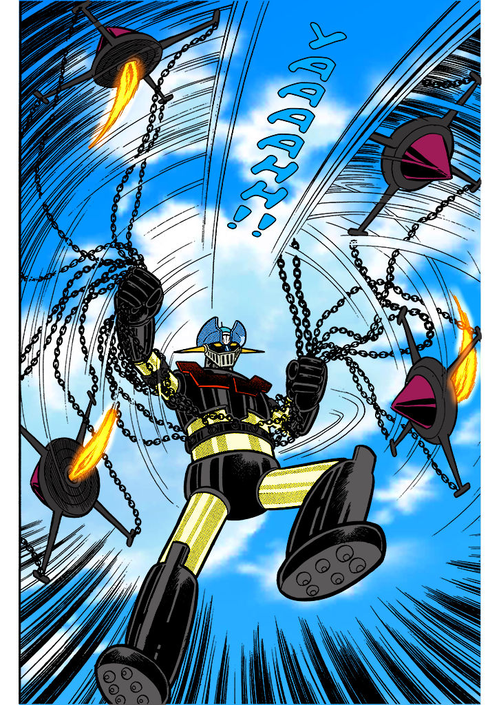 Mazinger Z Racer Mazinger Z-Ch.20 Pg.13 Color by Destroys30 on DeviantArt