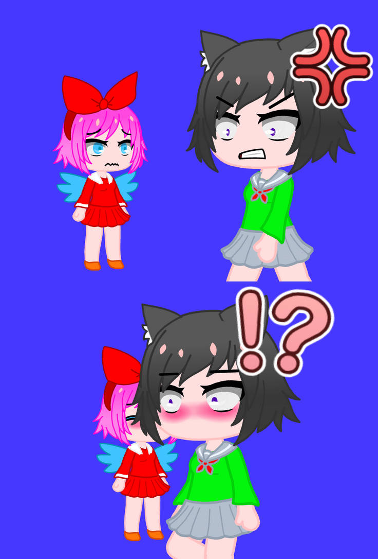 Adeleine x Ribbon-Defusing anger by Destroys30 on DeviantArt