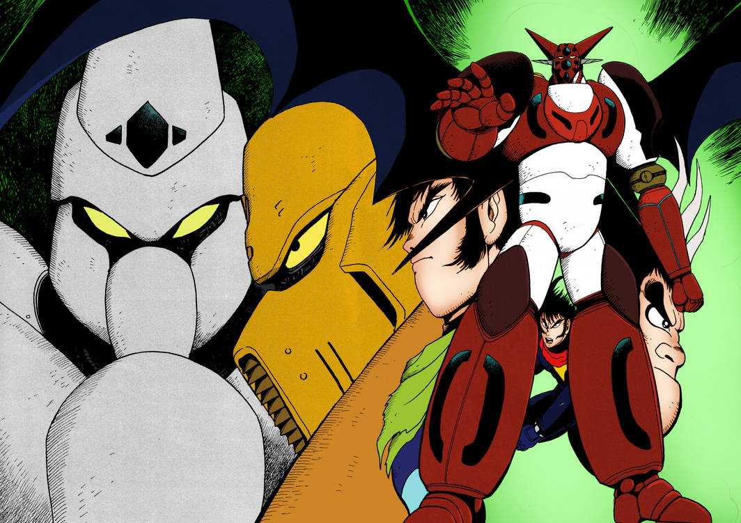 Shin Getter Robo-Pg.324 and 325 Color by Destroys30 on DeviantArt