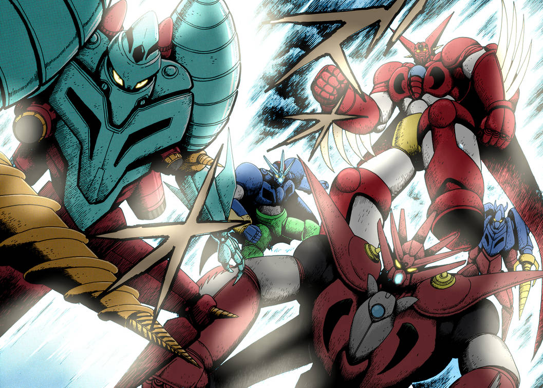 Getter Robo Arc-Vol.1 Pg.092 and 093 Color by Destroys30 on DeviantArt