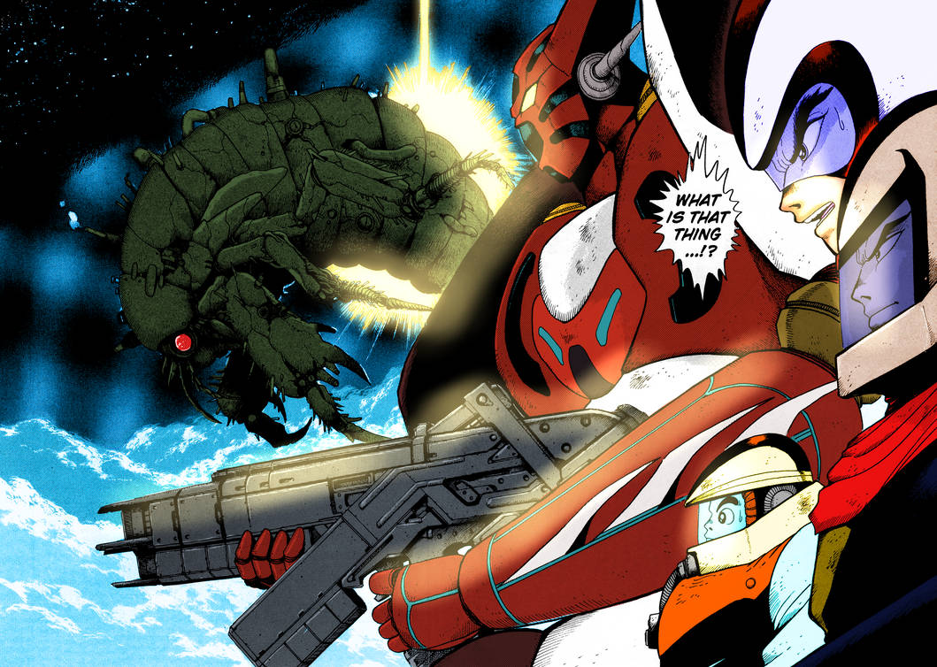 Shin Getter Robo-Pg.182 and 183 Color by Destroys30 on DeviantArt