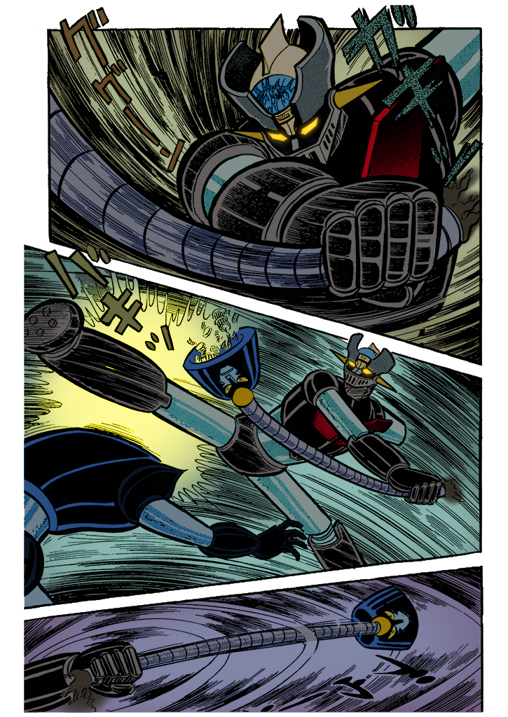 Mazinger Z Racer Mazinger Z-Ch.32 Pg.30 Color by Destroys30 on DeviantArt